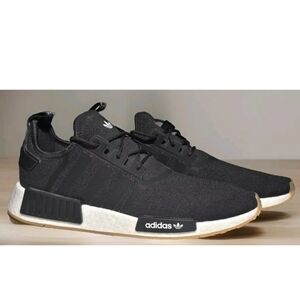 Adidas Originals NMD R1 Men's Sneakers Black Running Shoes - Size 13